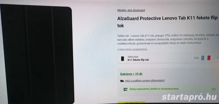 Eladó!Lenovo tab k11 flip tok.