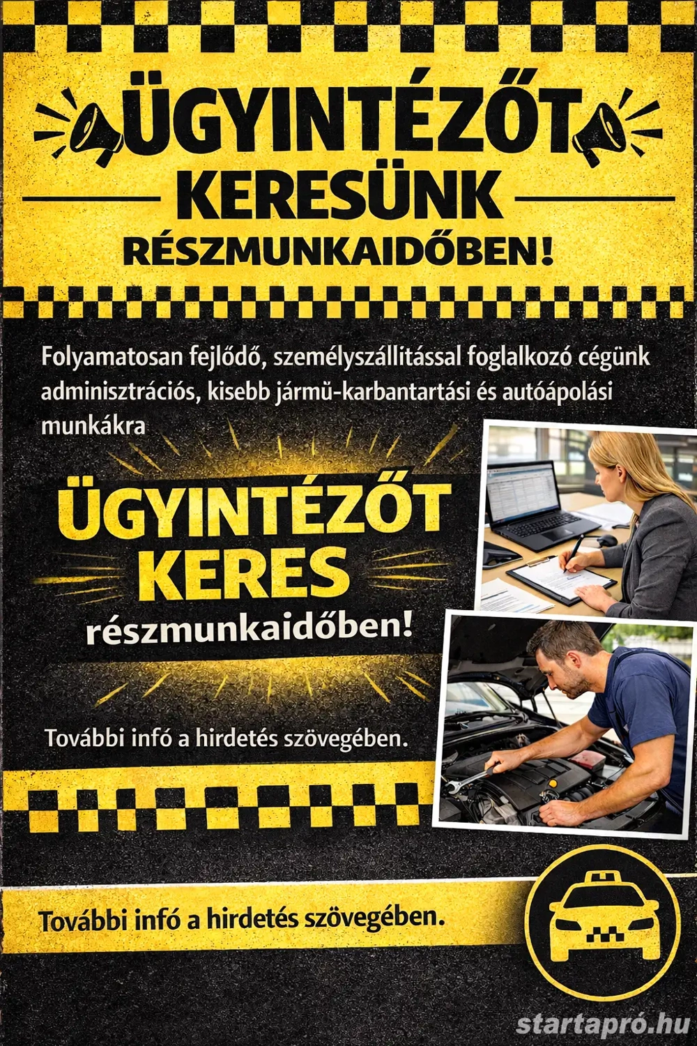 Ügyintézőt keresünk Kiskunlacháza és környékéről 