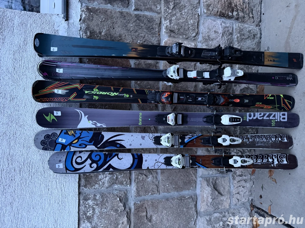 159 cm és 168 cm között all mountain carving síléc Blizzard Nordica K2