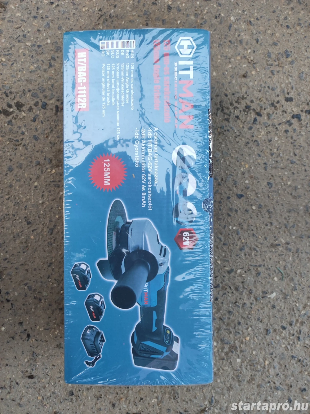 Hitman Akkumulátoros 125mm sarokcsiszoló eladó!