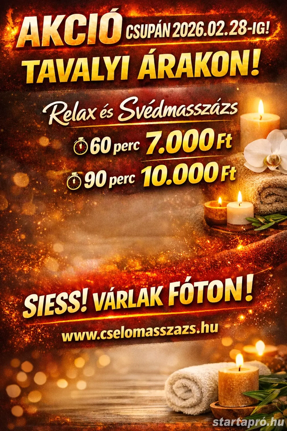 Akciós Masszázs Fóton tavalyi áron 