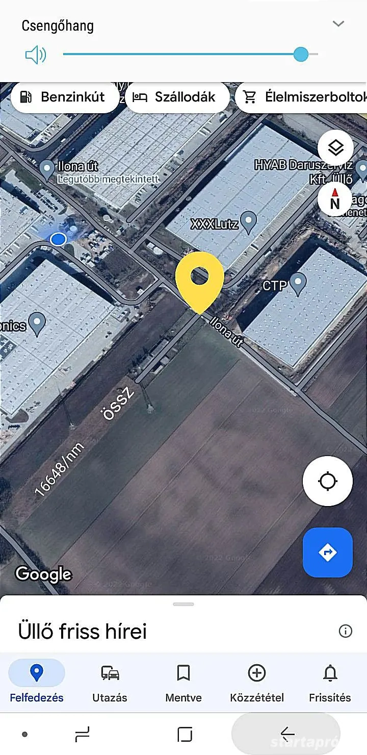 Eladó Üllőn Fejlesztesi terület. 