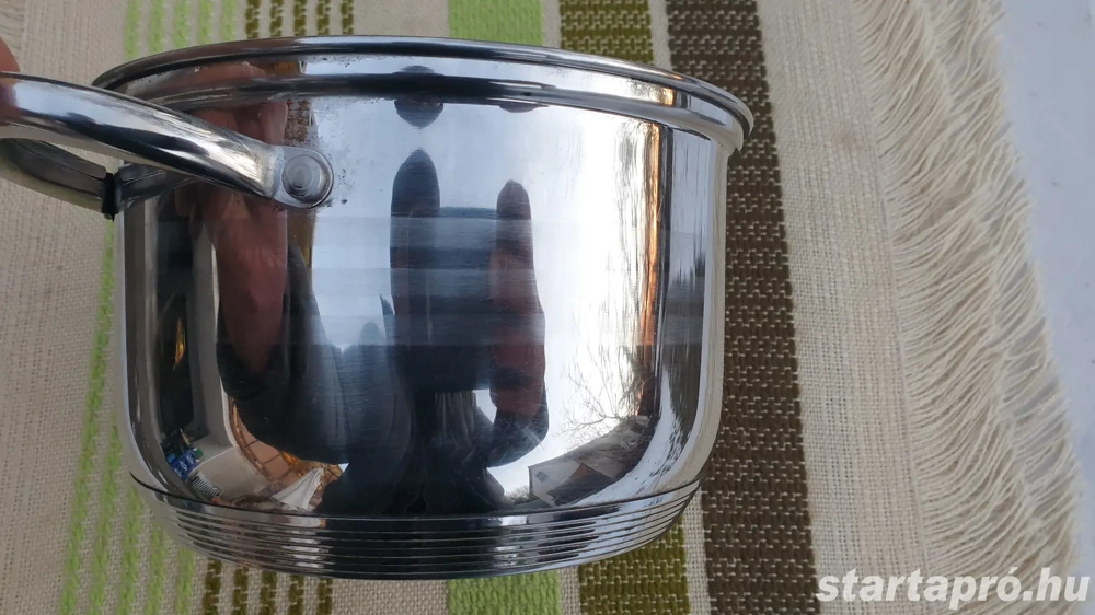 Hausmeister rozsdamentes lábas eladó