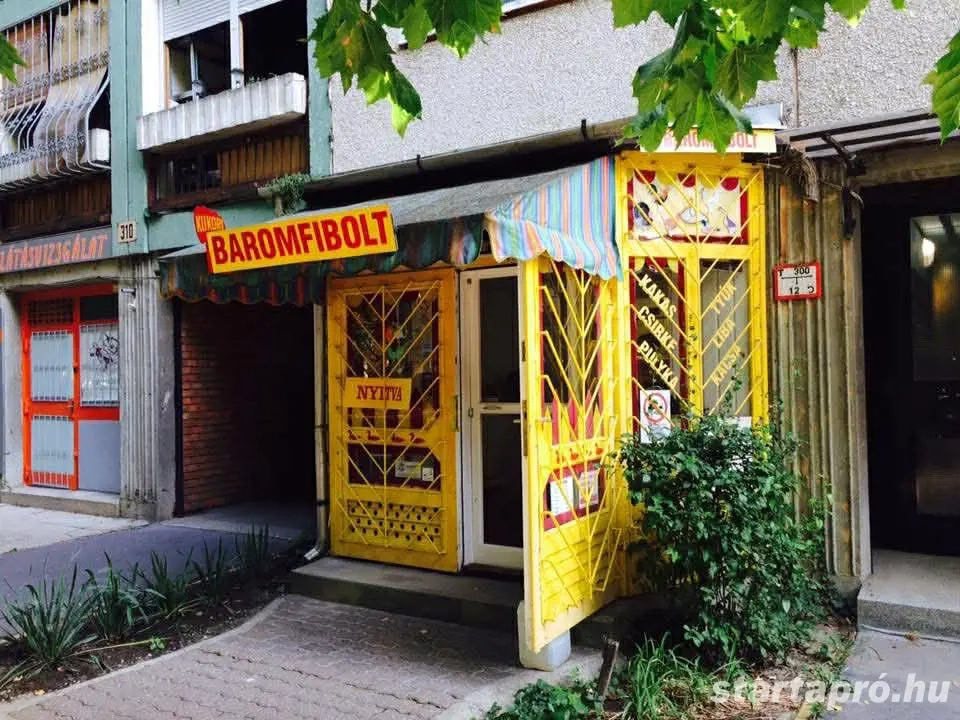 Húsbolt bérleti joga eladó