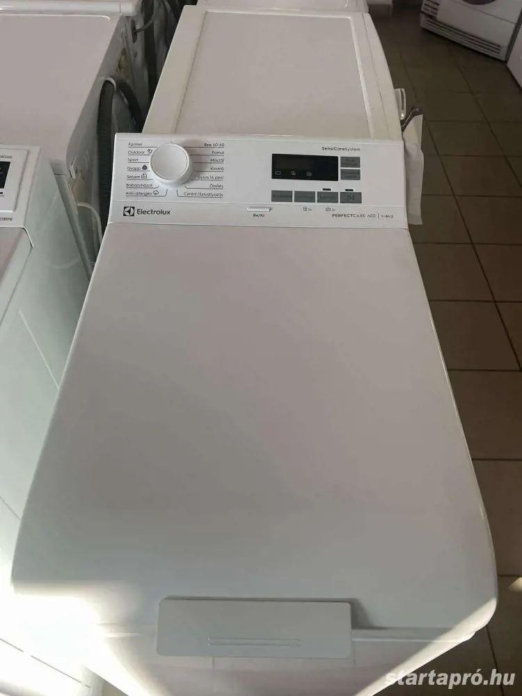 Felújított Electrolux EW6T5261H Felültöltős mosógép [HFV827] 3-6 hónap garancia