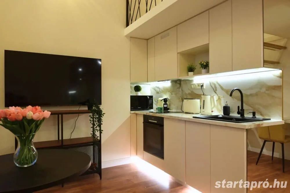 Exkluzív miniapartmanok a Belváros szívében  külön bejárat, saját konyha és fürdő, azonnal költözhet