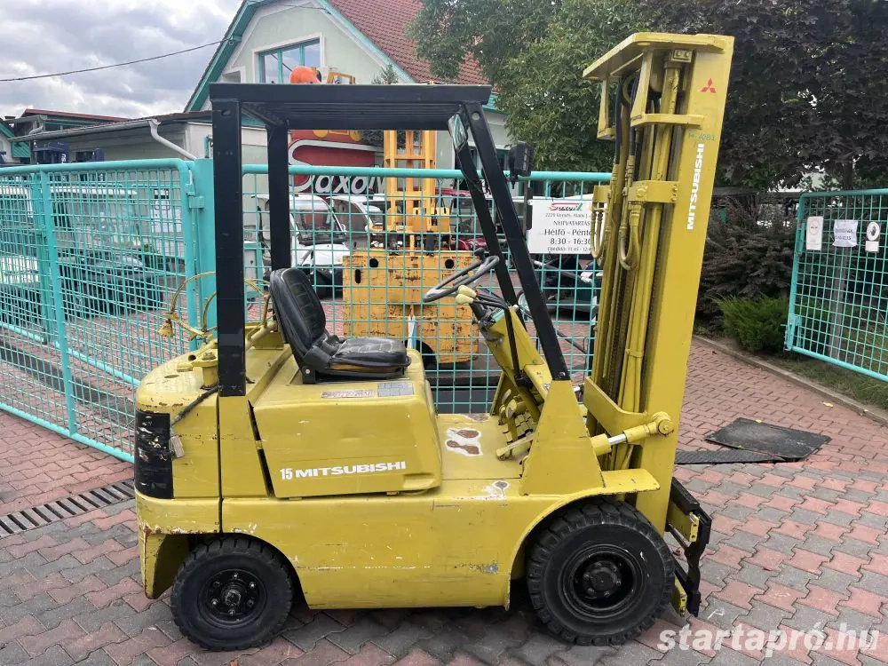 Eladó Mitsubishi 1,5 tonnás targonca (V-4005)