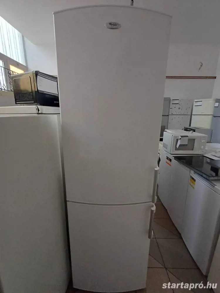Használt Whirlpool WBE34132 A++X Alulfagyasztós Hűtőszekrény [H17447] 1-3 hó garival