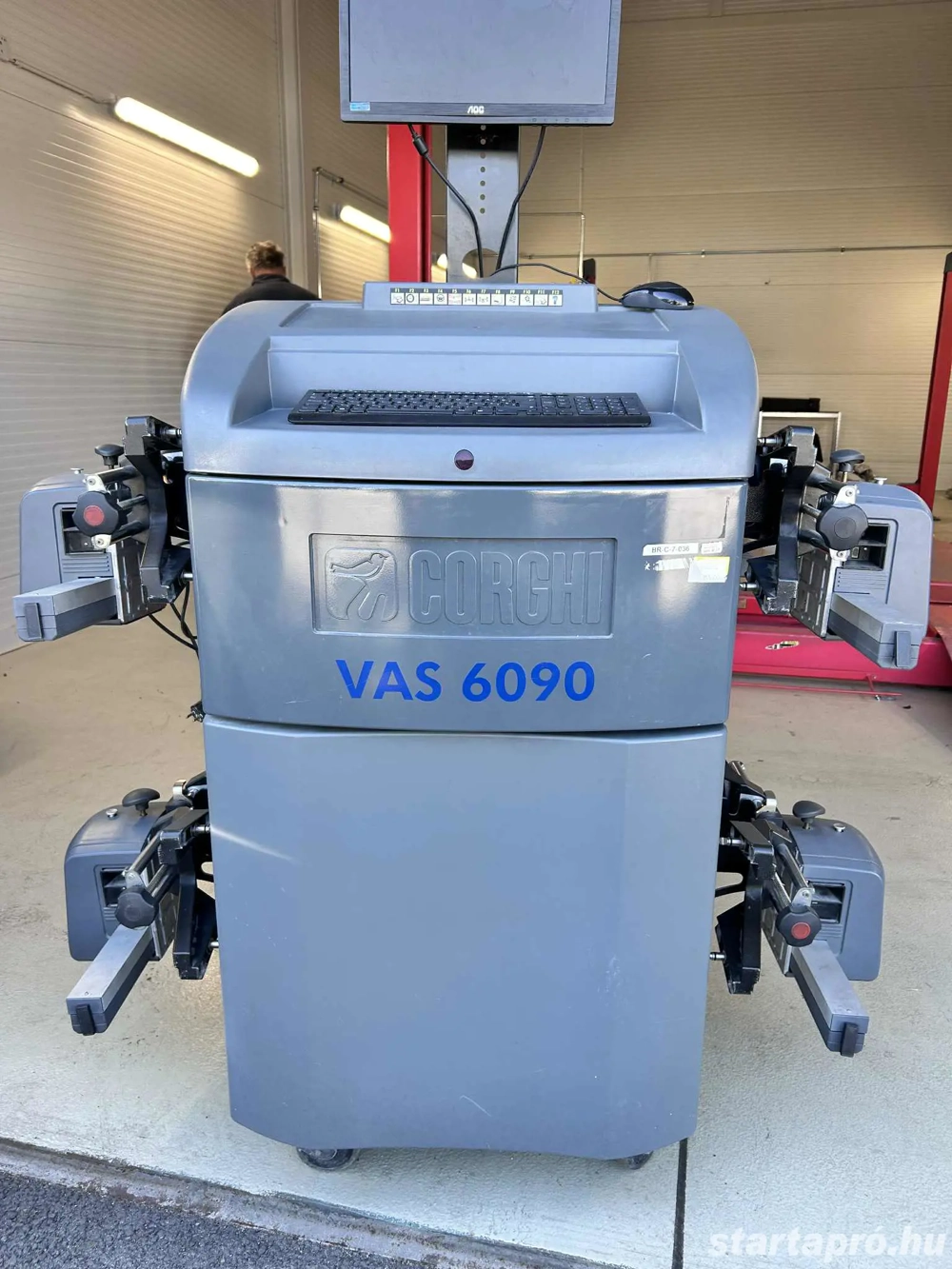 Corghi futómű állító berendezés