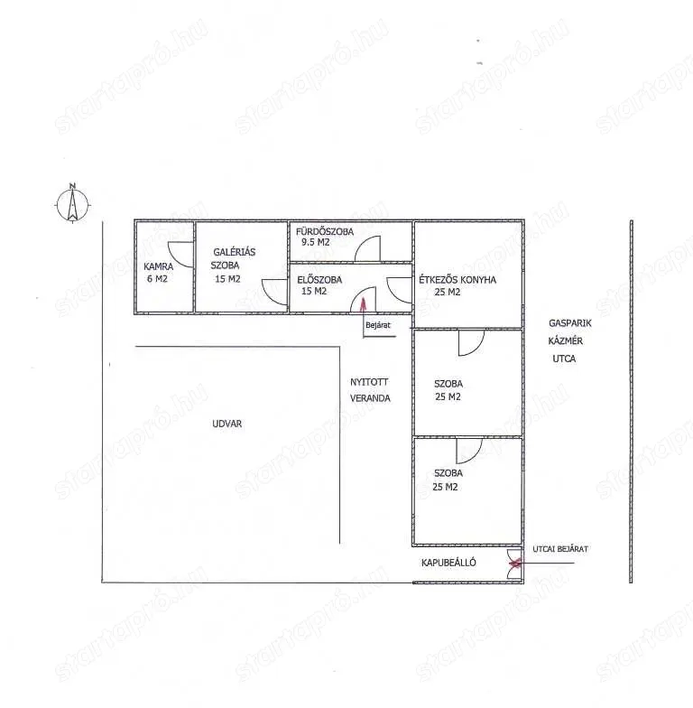 Vác történelmi belvárosának közelében   bruttó 138 m - s nagypolgári stílusú családi ház eladó.