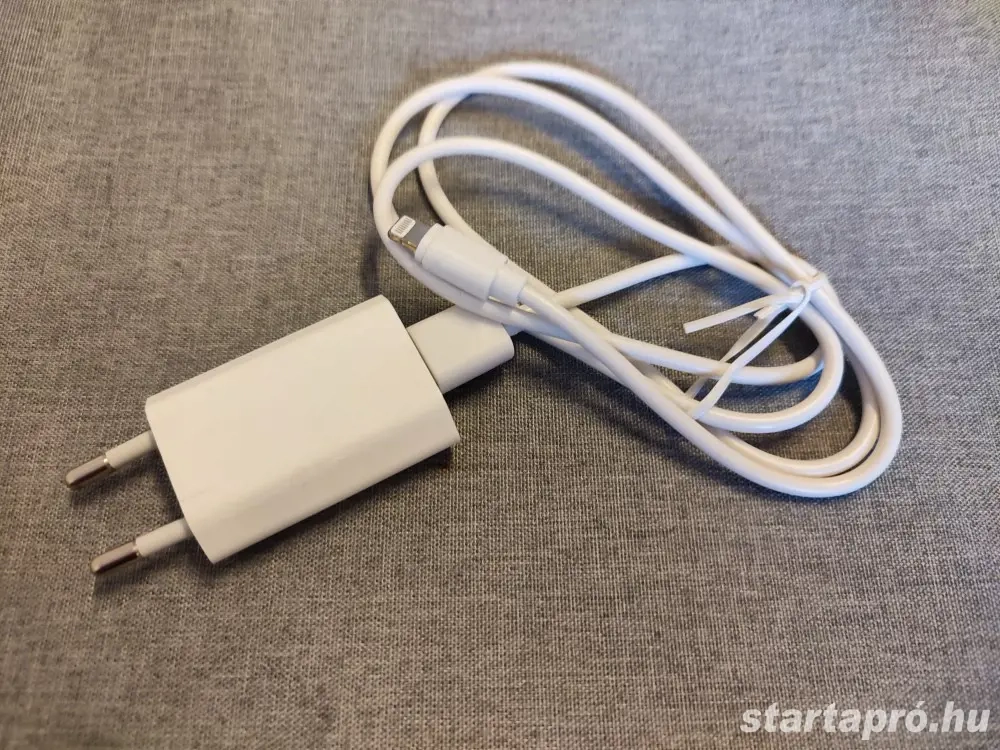 Apple iPhone töltő lightning kábeles 1 m hossz eredeti Apple töltőfej 