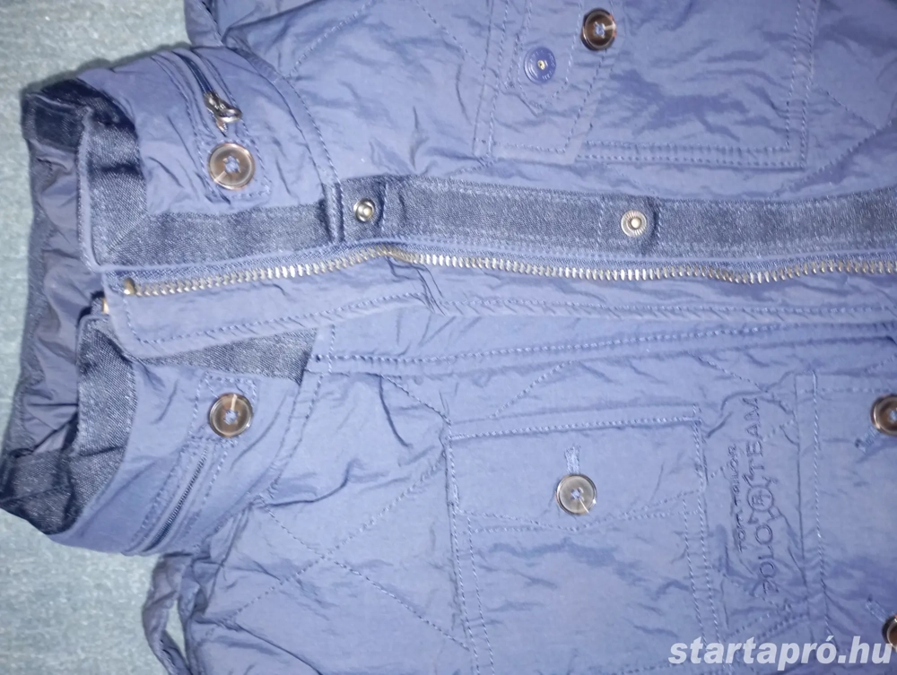 Limitált kiadású Tom Tailor női kabát, rejtett kapucnis, hibátlan újszerű állapotban eladó! 