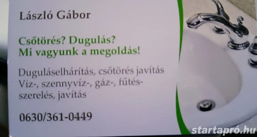 Csőtörés, dugulás 