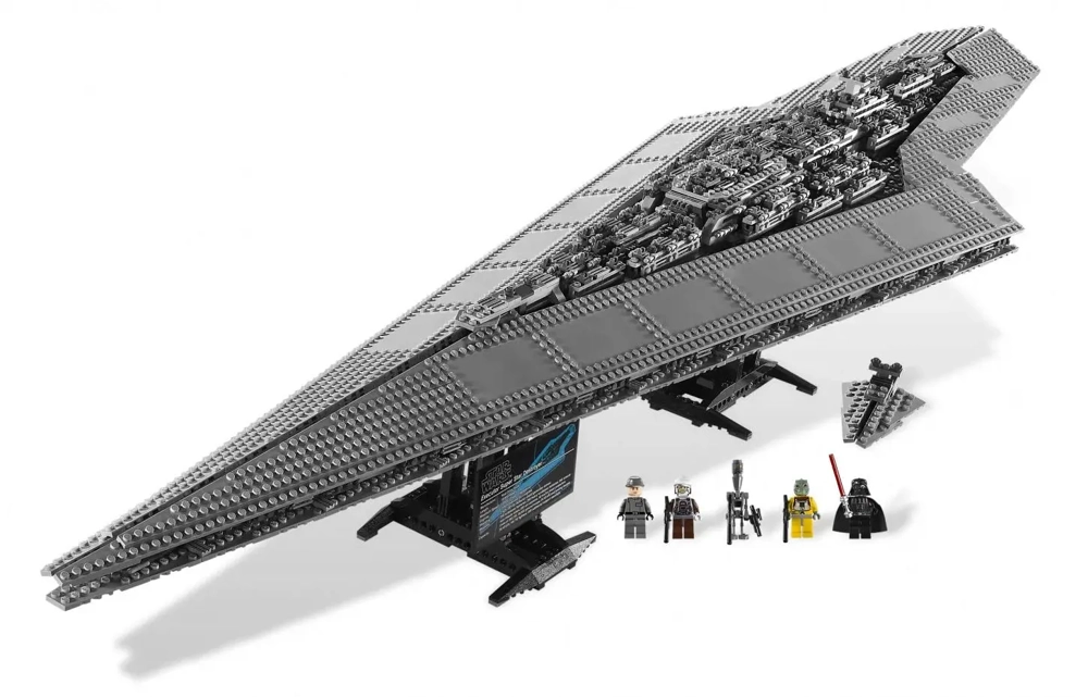 Lego komp. Star Wars 10221 Executor Darth Vader Szuper Csillagromboló 3150db UCS LEPIN ÚJ