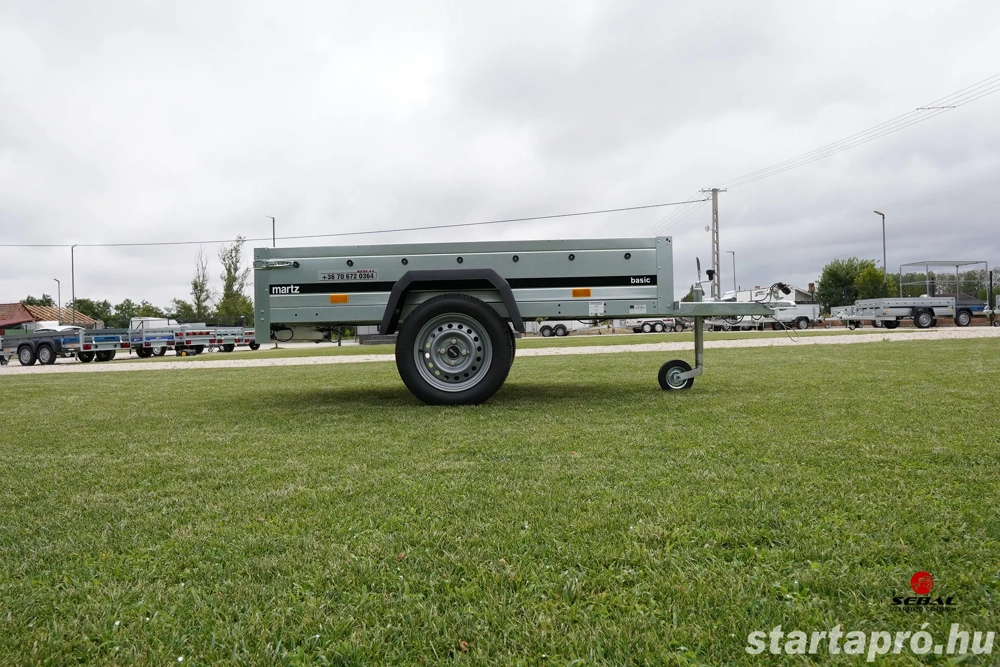 Új SEBAL Basic 200 utánfutó, 4 év műszakival, forgalomba helyezve