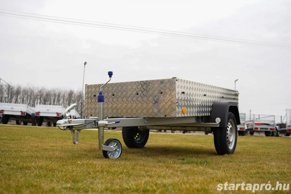 Új SEBAL - 2010 prémium alumínium oldalfalas utánfutó akciósan 379.000 Ft