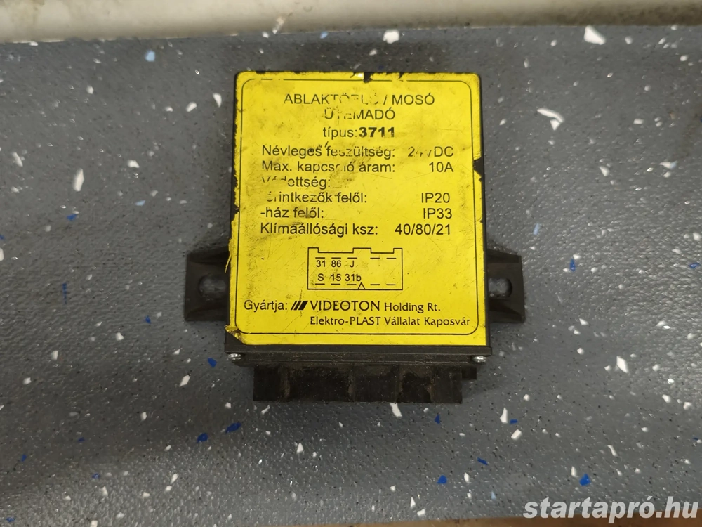  Ikarus ablaktörlő ütemadó mosó 24V