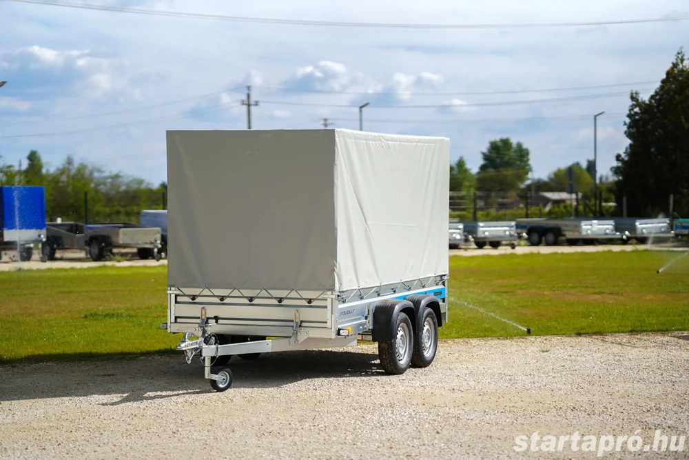 Új ponyvás SEBAL - SOLIDUS 263 utánfutó AKCIÓSAN bruttó 858.000 Ft
