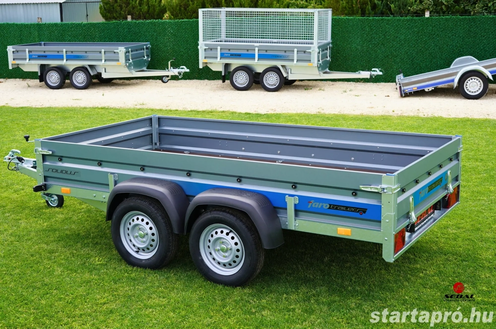 Új SEBAL - SOLIDUS 300 - 2 tengelyes utánfutó (300 x 150 cm)