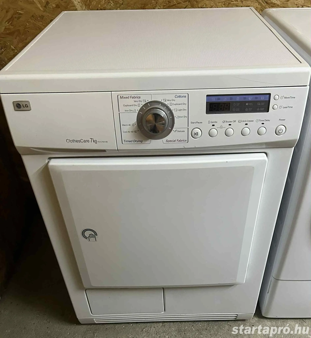 LG Szárítógép garanciával!