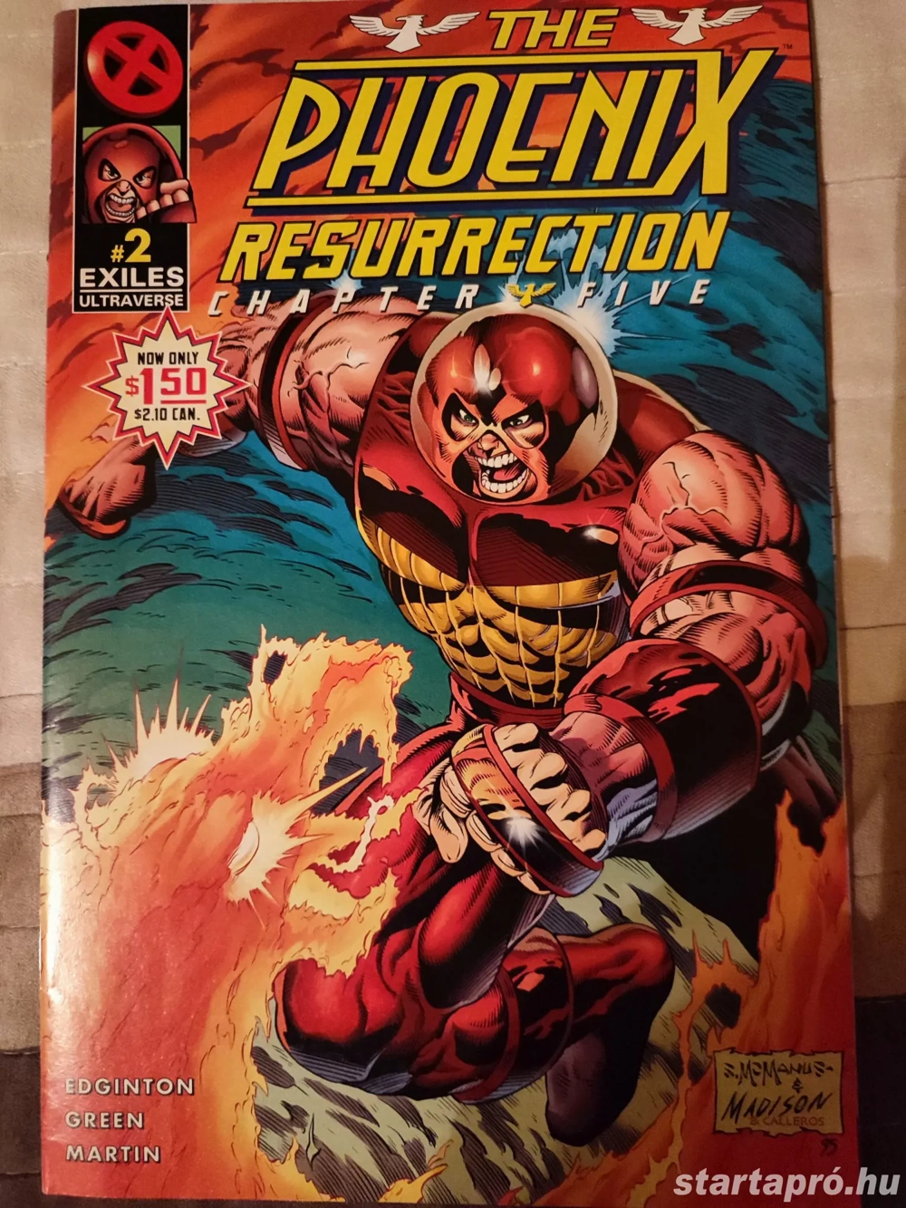 The All New Exiles #2 Phoenix Resurrection Ultraverse Malibu Comics  