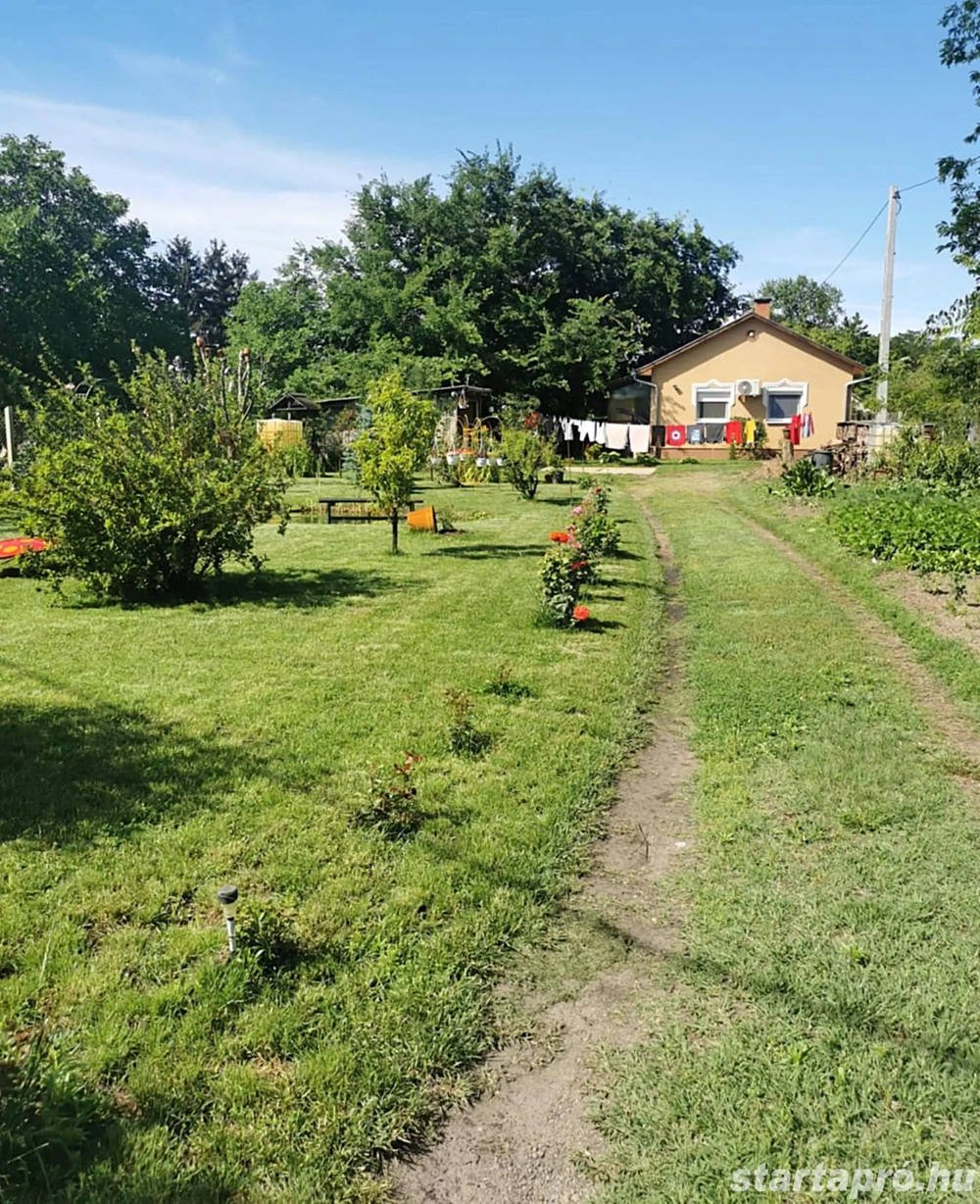 Kiskunhalas Sóstón hangulatos kis ház parkosított udvarral!