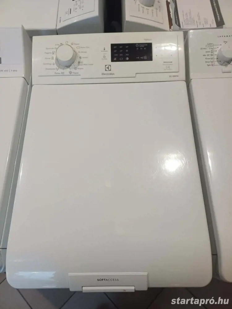 Felújitott Electrolux EWT1062TDW Felültöltős Mosógép [HFV833] 3-6 hónap garanciával