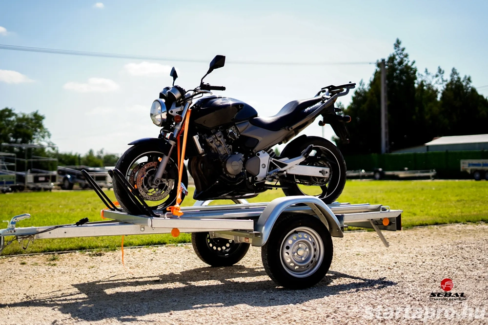 Új SEBAL - MU2 (2+1 sínes) motorszállító utánfutó akciósan bruttó 429.000 Ft