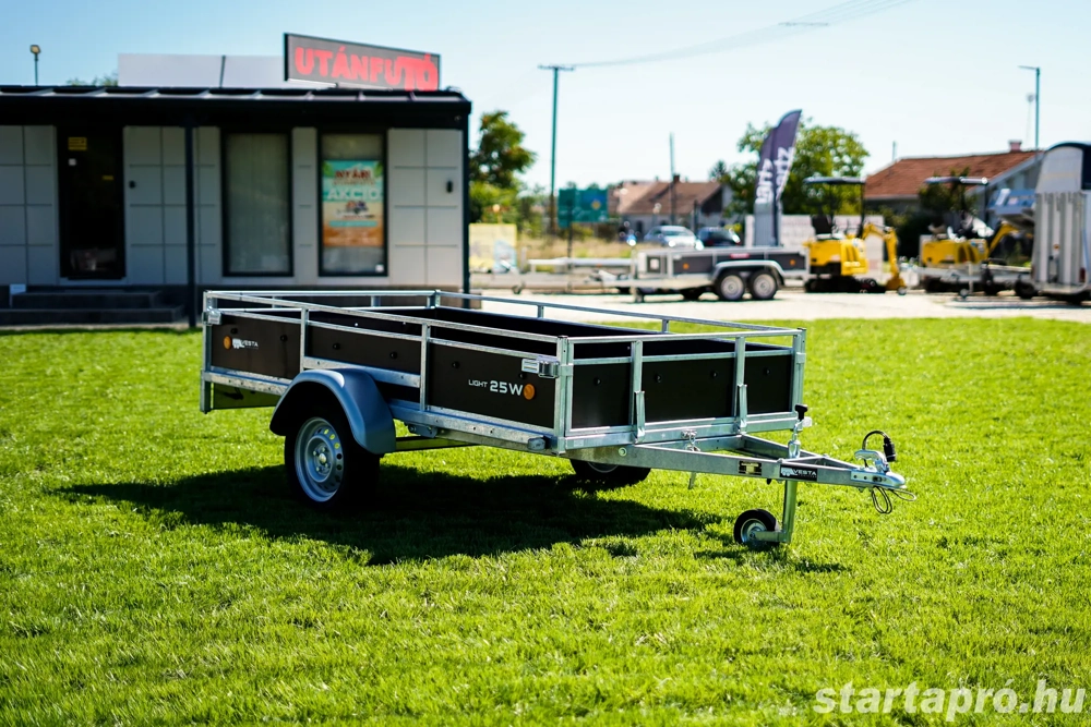 Új billenős SEBAL - F-250 utánfutó + extra hegesztett korlát - 509.000 Ft helyett bruttó 479.000 Ft 