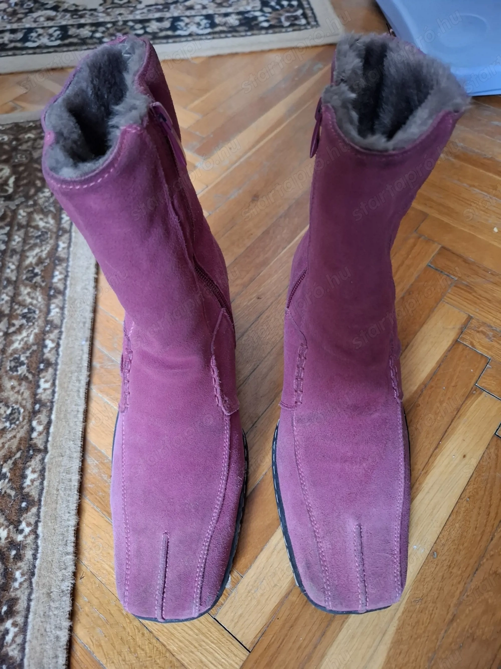 Női bélelt csizma 37