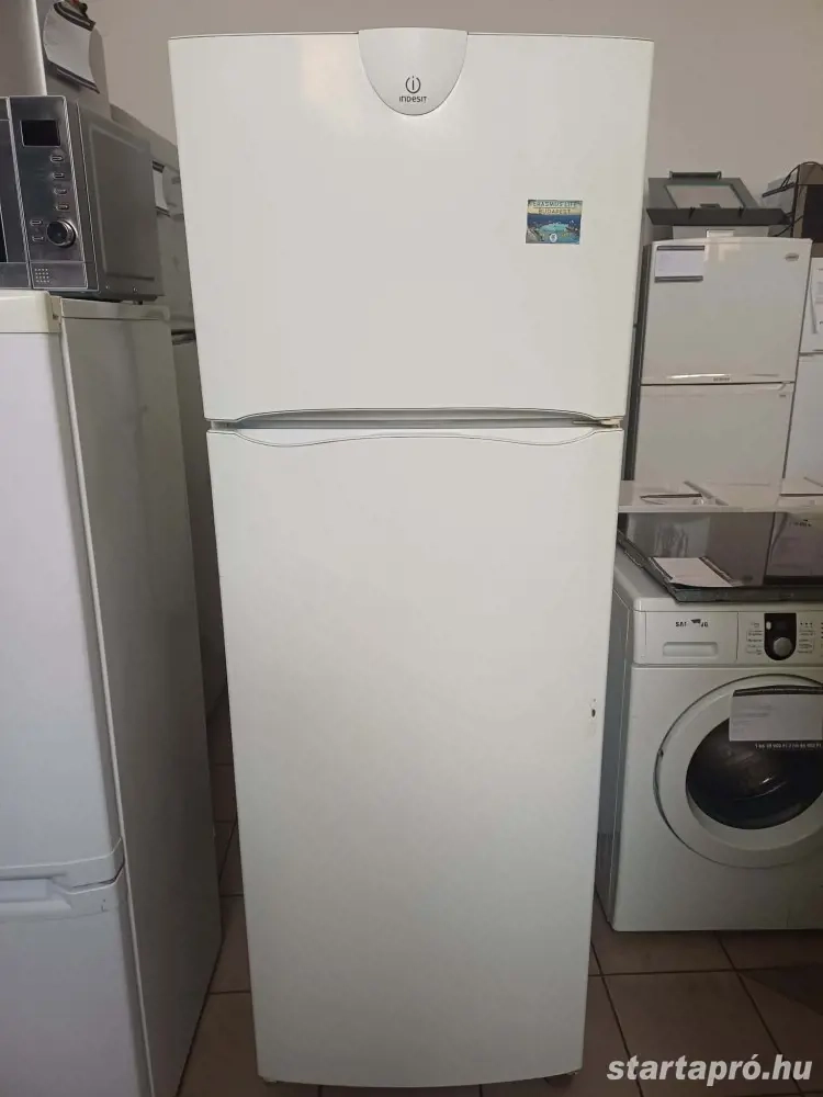Használt Indesit DF01X Felülfagyasztós Hűtőszekrény [H17525] 1-3 hónap garanciával
