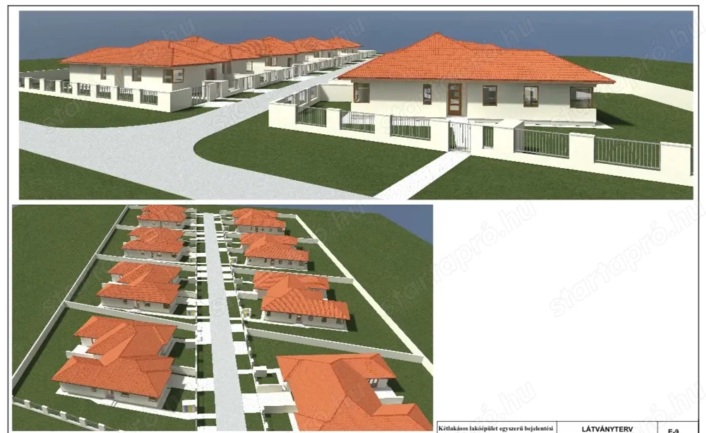 Nyíregyháza-Újkistelekiszőlőben, új építésű ikerházak eladók!