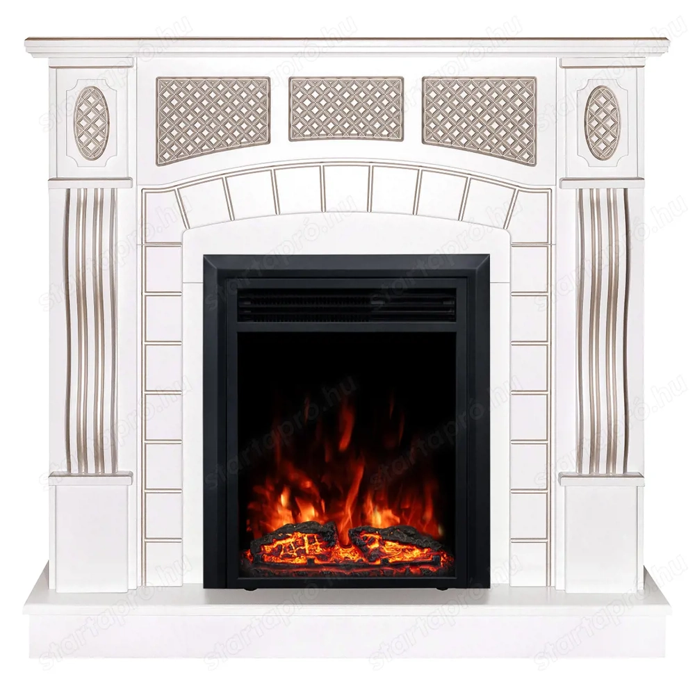 Kandallókészlet Amsterdam & Cris, Art Flame, 1120x1150x300 mm, 1500 W