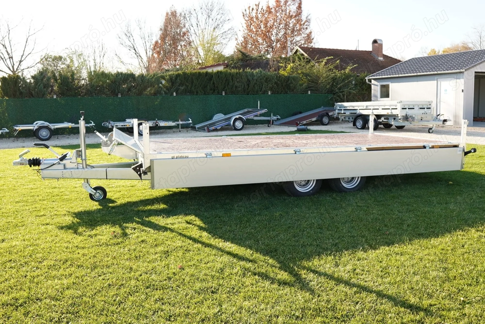 Új SEBAL - GT 400 alu oldalfalas autószállító utánfutó (2700kg-os) most akciósan csak 2.319.000 Ft