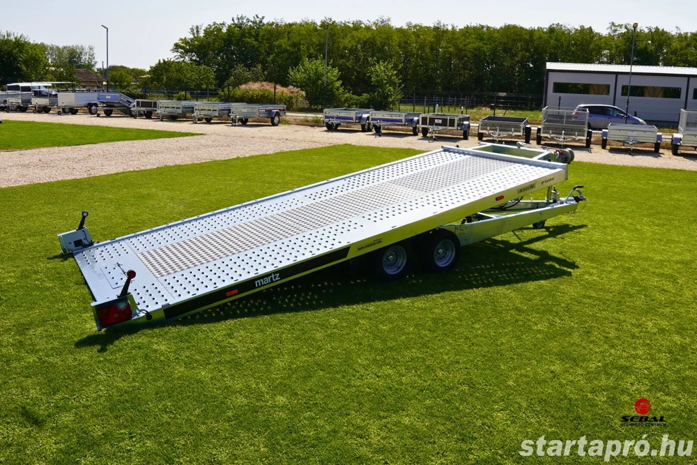 Akciós új SEBAL - GT Kippbar 470 autószállító utánfutó (3000kg) - Országosan 24 átvételi helyen!