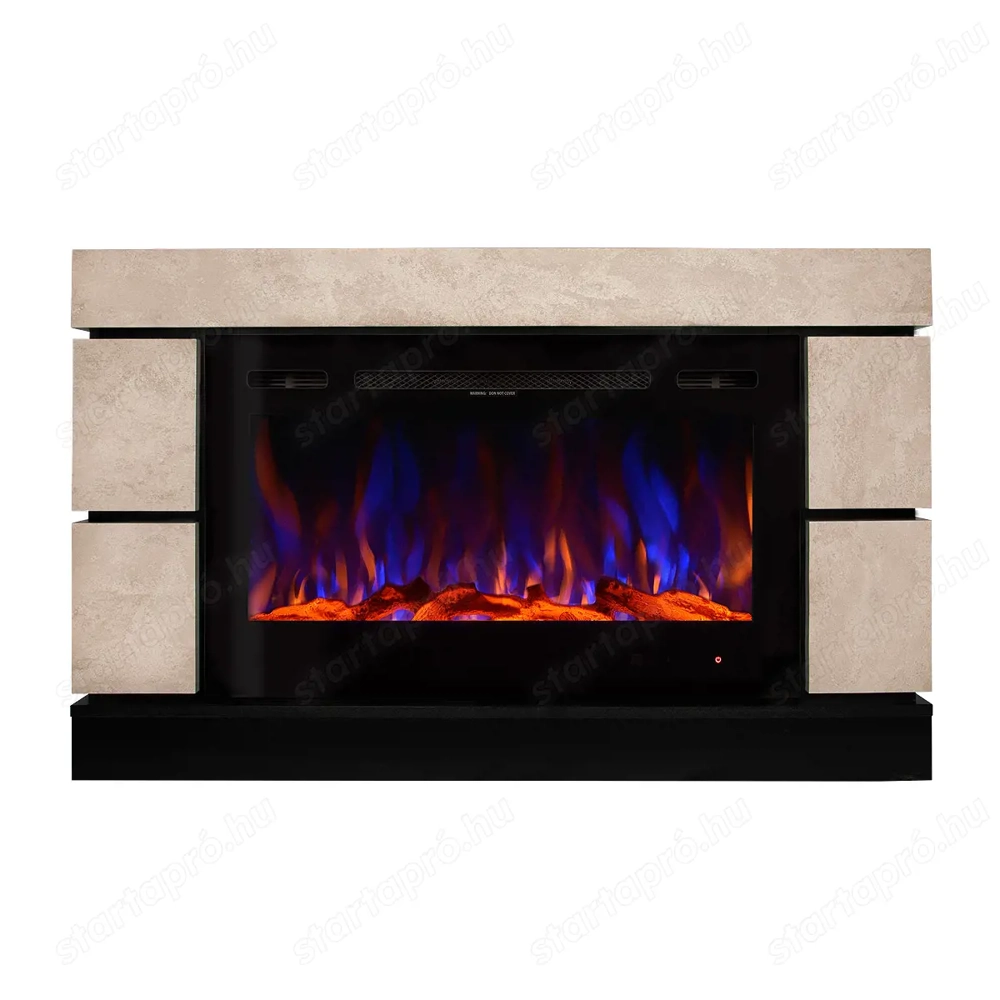 Elektromos kandalló Harmony & Adeli, Art Flame, 825x1350x270 mm, 1500 W