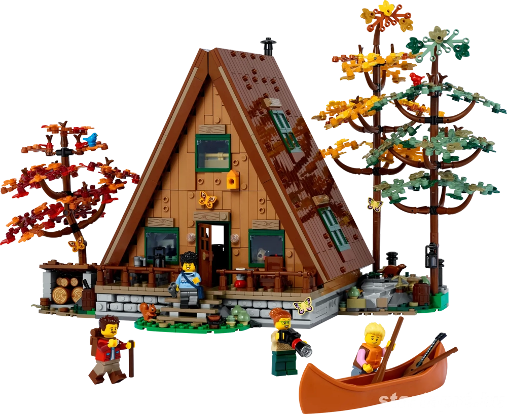 Lego komp. Creator Ideas 21338 Alpesi ház Frame Cabin 2082db LEPIN ÚJ