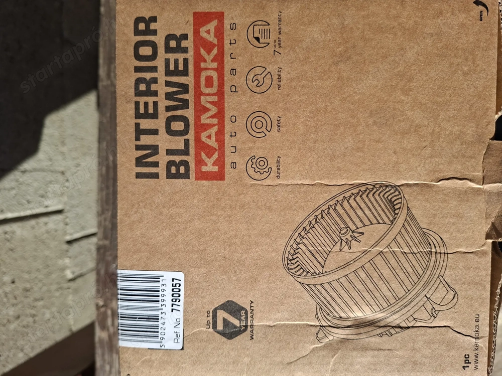 Fűtés ventilátort. Ford galaxy automba vettem de nem volt bele való.