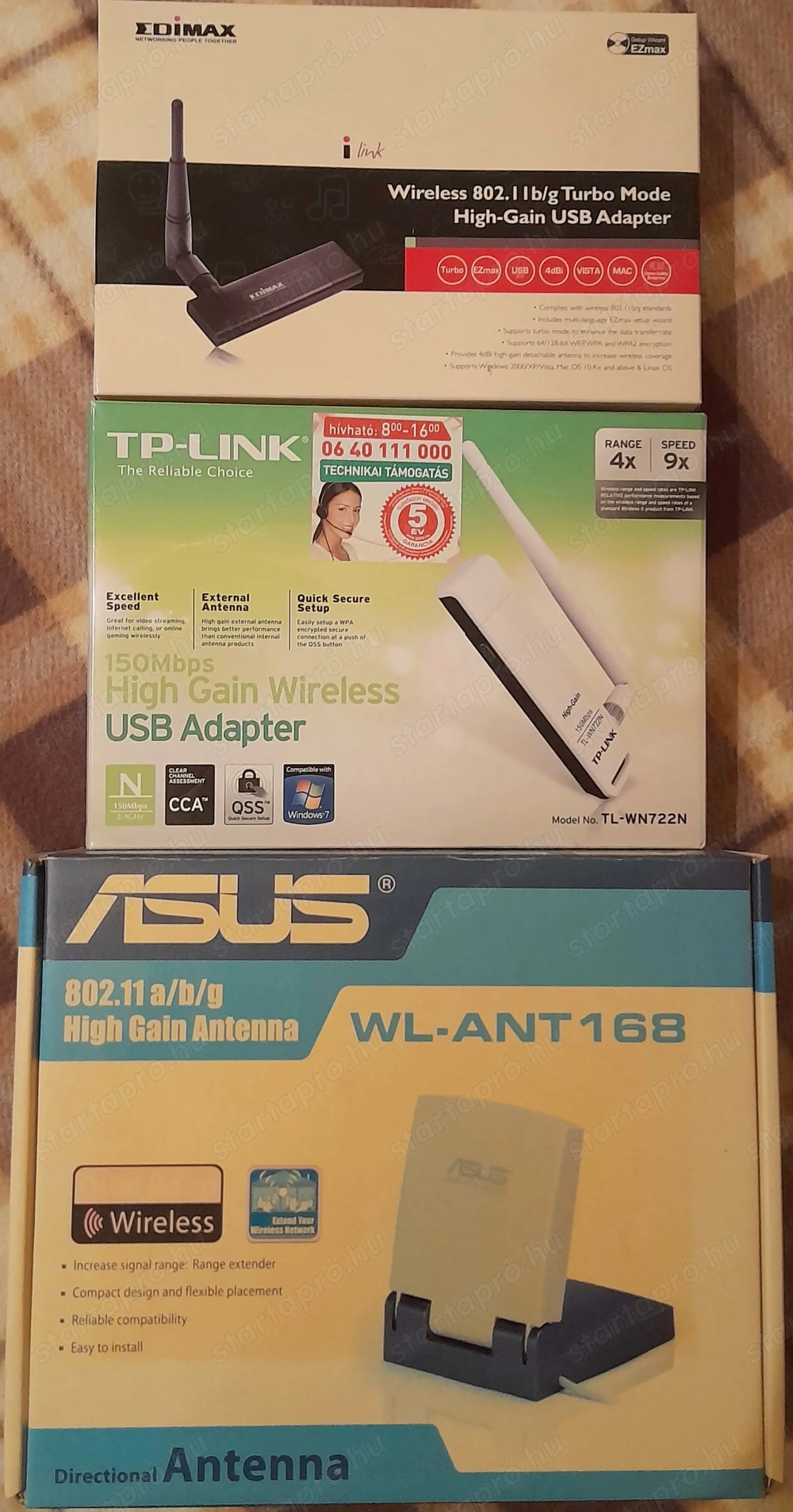 WIFI antennák olcsón eladóak !!!