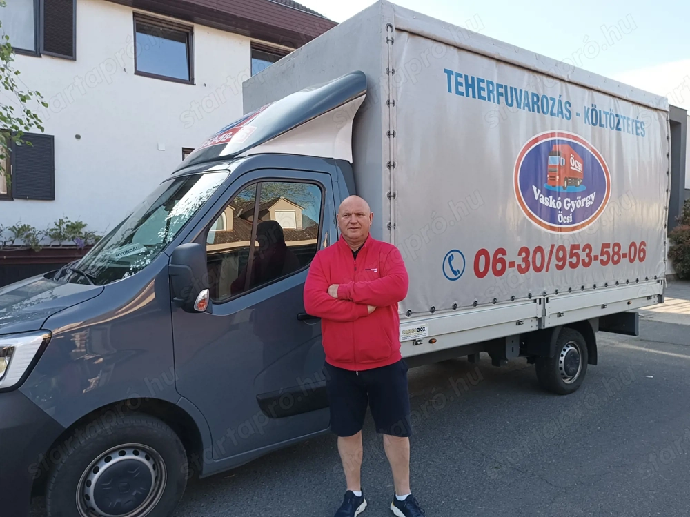Költöztetés Nyíregyháza Vaskó Öcsi