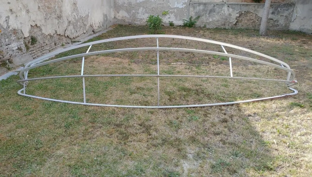 Alumínium ponyvatartó váz eladó