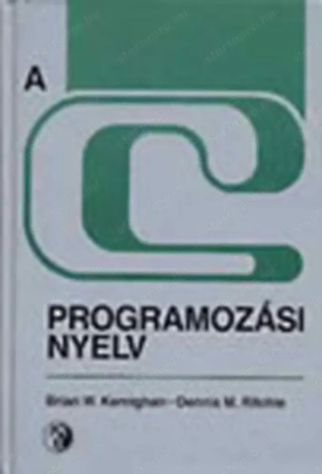A C programozási nyelv Műszaki Könyvkiadó 