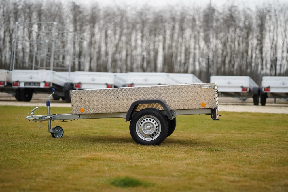 Új SEBAL - 2010 prémium alumínium oldalfalas utánfutó akciósan 379.000 Ft