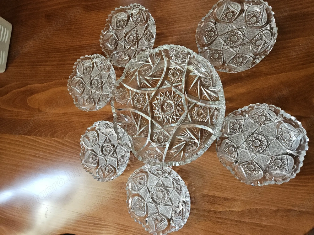 Csiszolt üveg keszlet