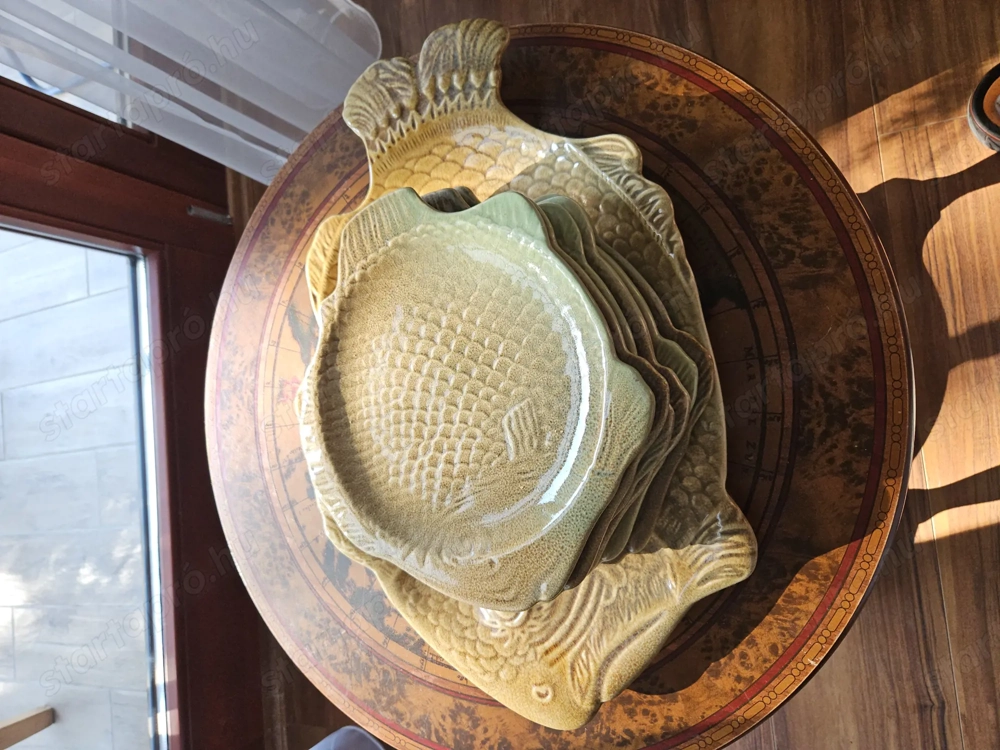 Halas tányérkészlet