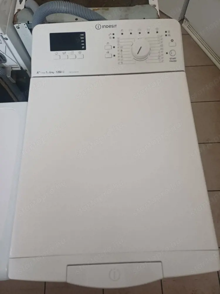 Használt Indesit ITWD61252W Felültöltős Mosógép [H17553] 1-3 hónap garanciával
