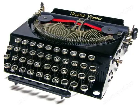 Eladó : Monarch Pioneer Irógép a 30- as évekből