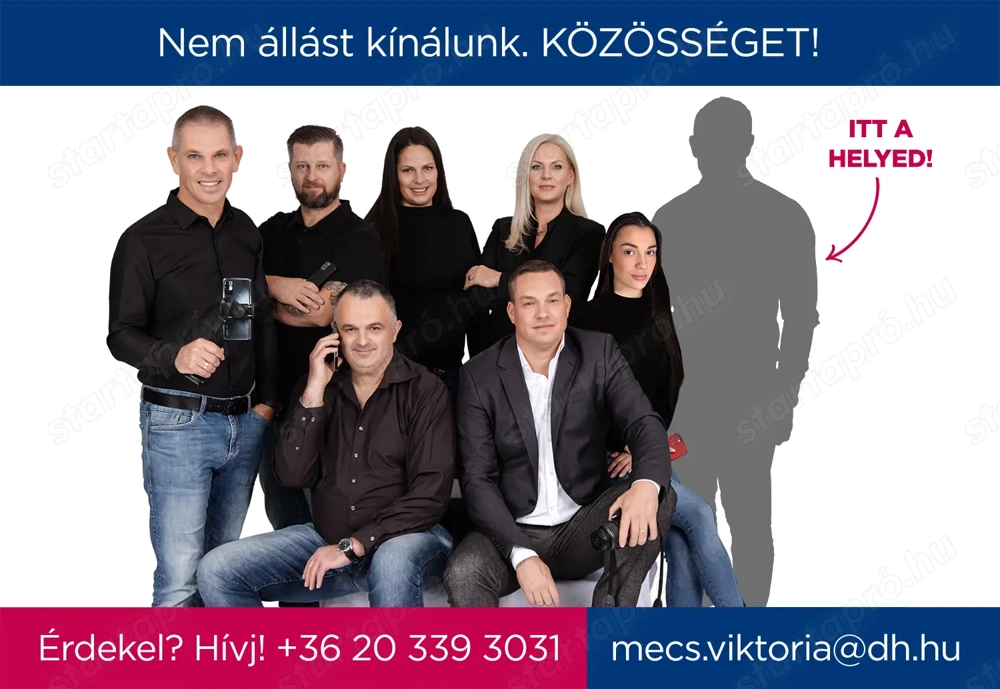 Új kollégánkat keressük Kecskemétre!