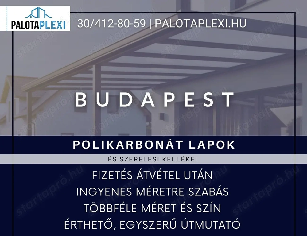 10-16 mm | Légkamrás Polikarbonát Lapok | Budapest