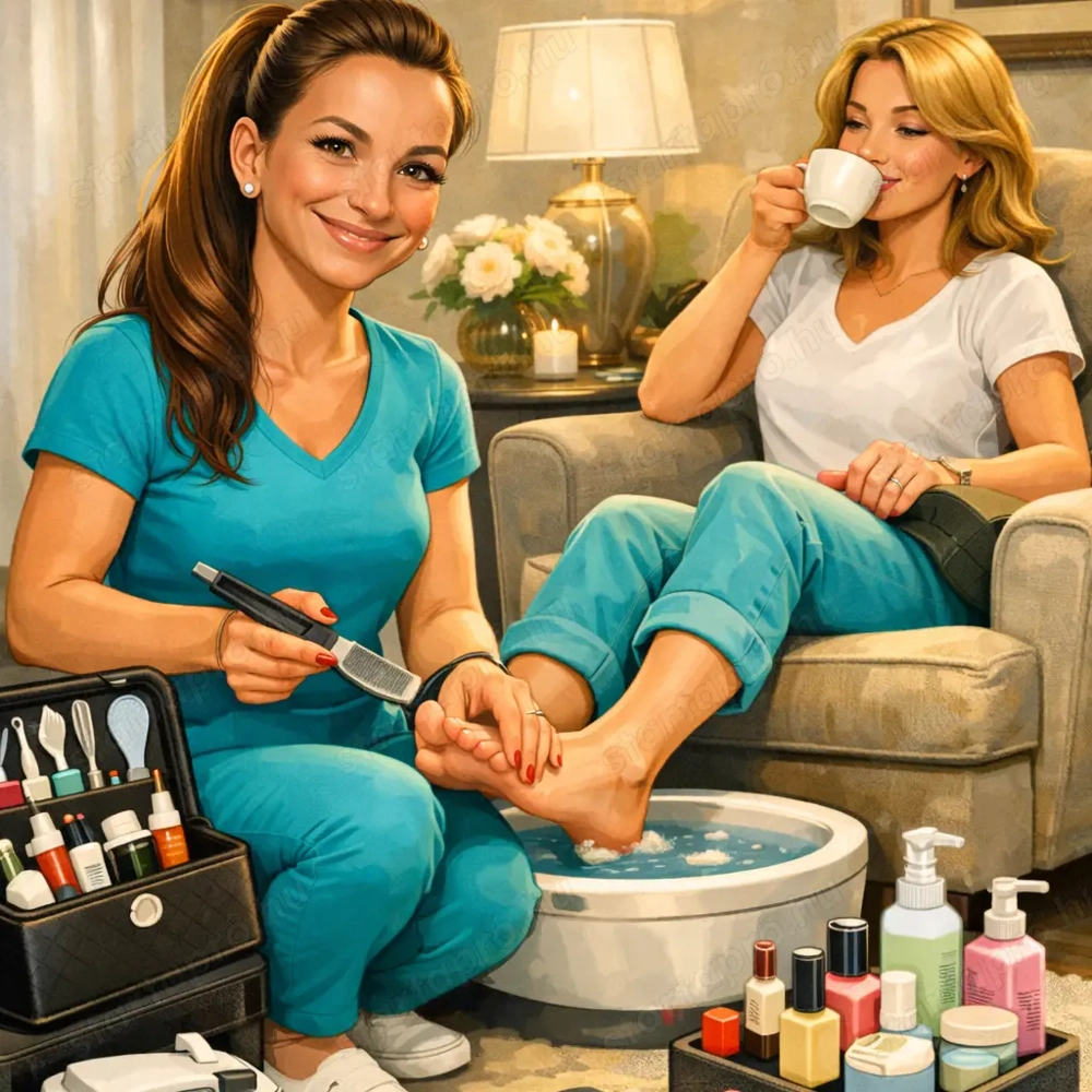 Gyógypedikűr, pedikűr, manikűr Házhoz